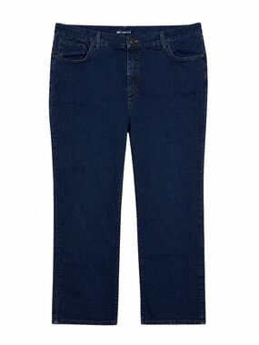 Lee Classic Fit 16 Medium Dark Wash Straight Leg Stretch Jeans